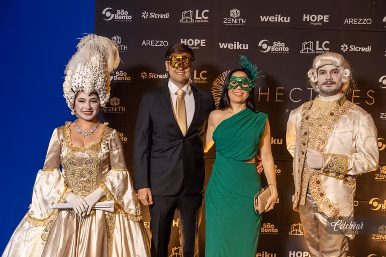 baile de Gala Hectares – Máscaras em Veneza – foto 54