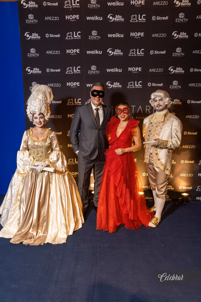 baile de Gala Hectares – Máscaras em Veneza – foto 56