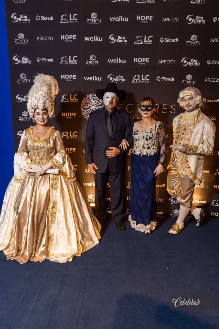 baile de Gala Hectares – Máscaras em Veneza – foto 59