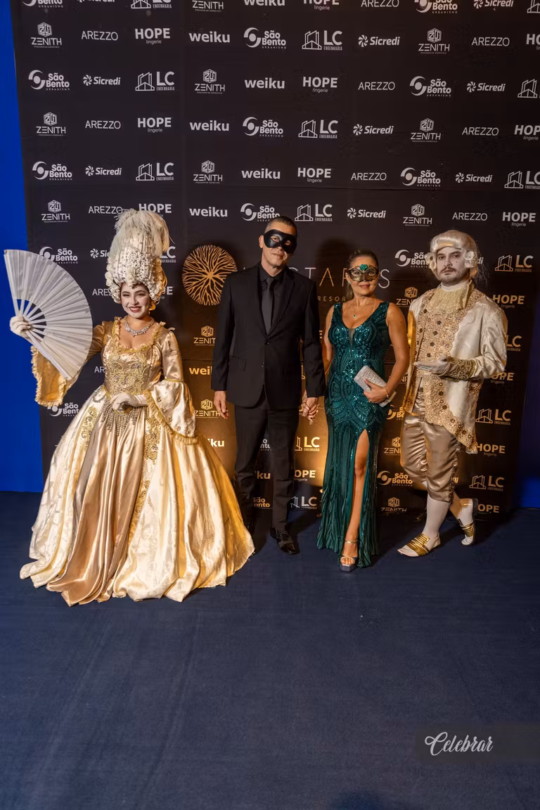baile de Gala Hectares – Máscaras em Veneza – foto 63