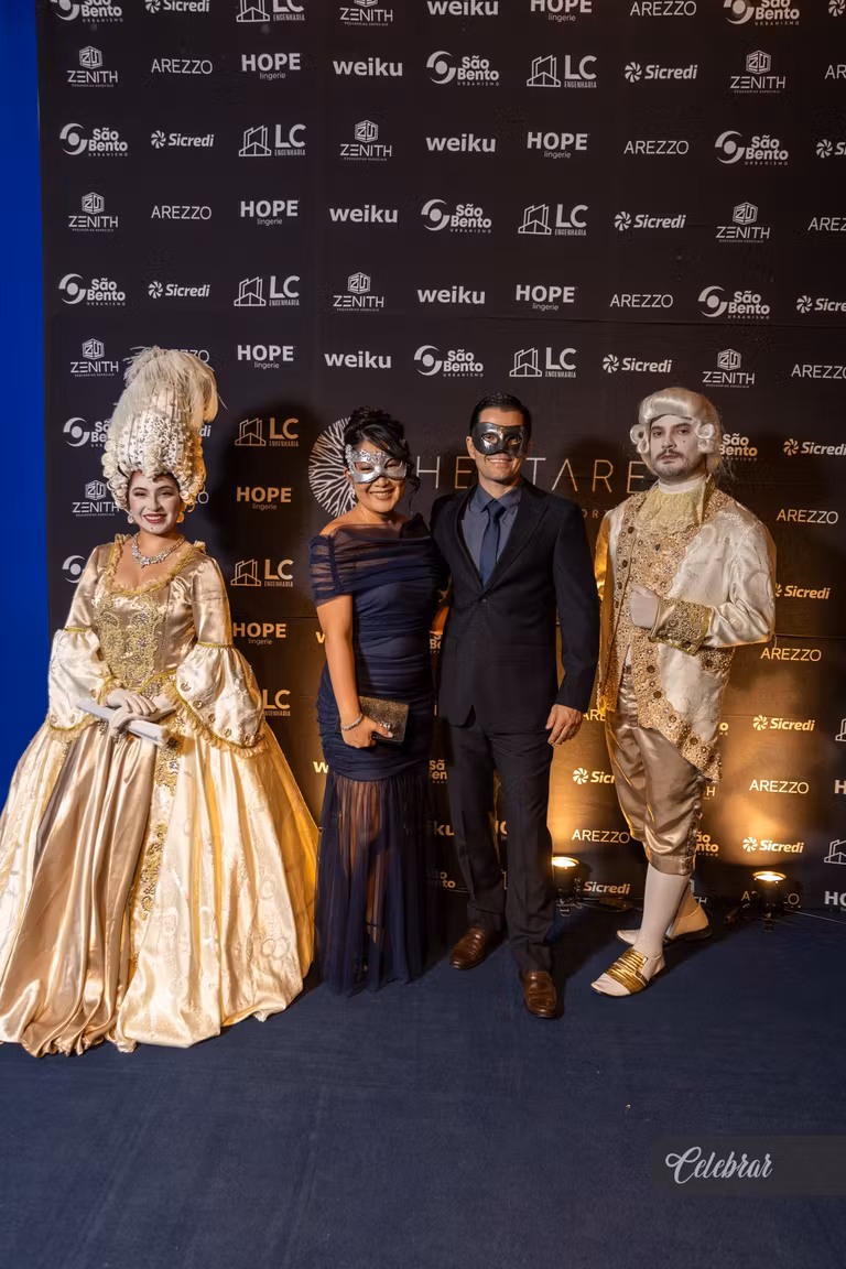 baile de Gala Hectares – Máscaras em Veneza – foto 65