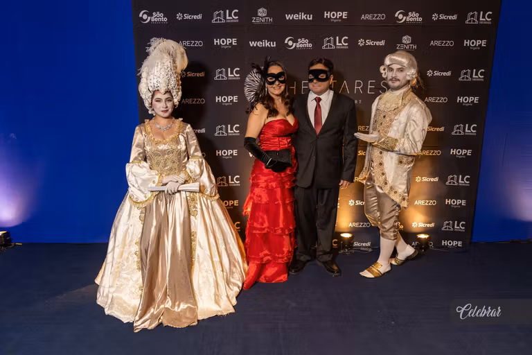 baile de Gala Hectares – Máscaras em Veneza – foto 69
