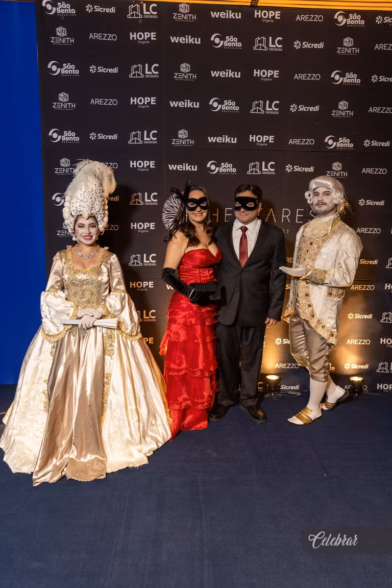 baile de Gala Hectares – Máscaras em Veneza – foto 70