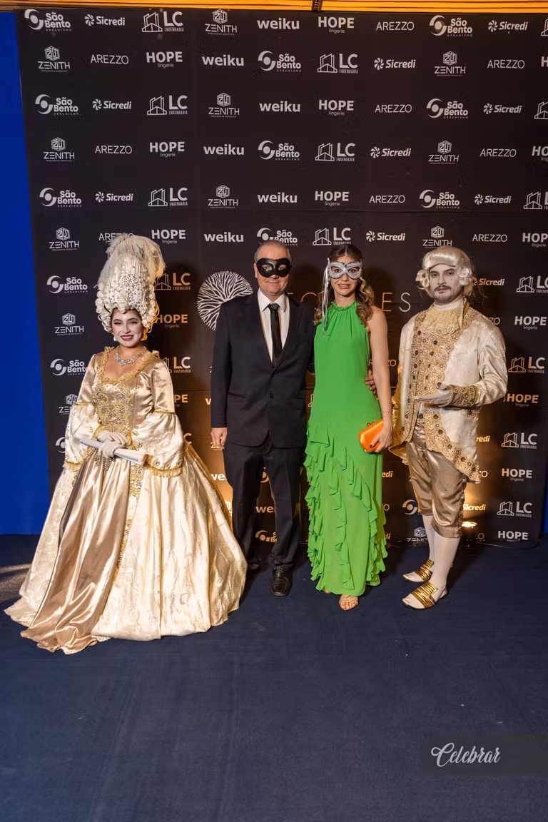 baile de Gala Hectares – Máscaras em Veneza – foto 72