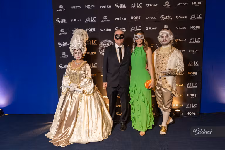 baile de Gala Hectares – Máscaras em Veneza – foto 73
