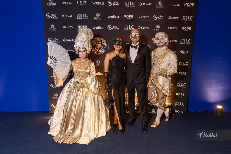 baile de Gala Hectares – Máscaras em Veneza – foto 74