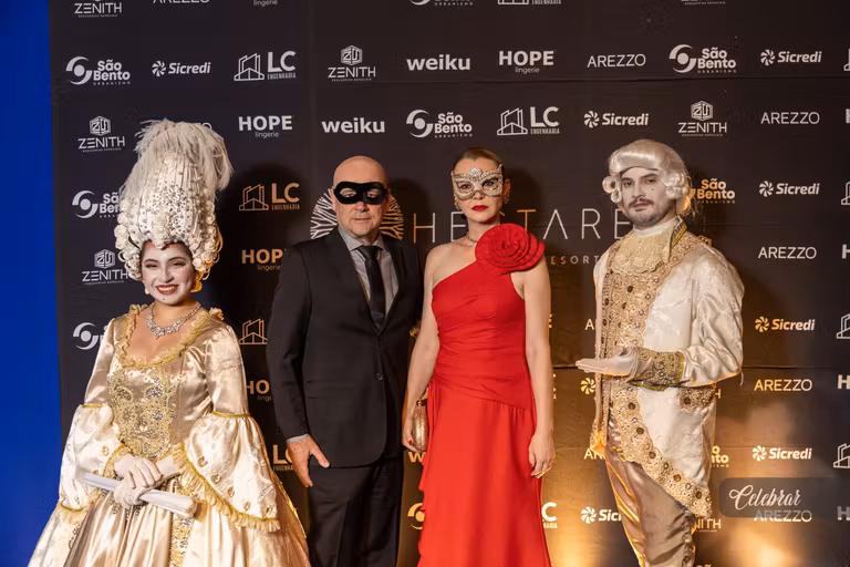 baile de Gala Hectares – Máscaras em Veneza – foto 81