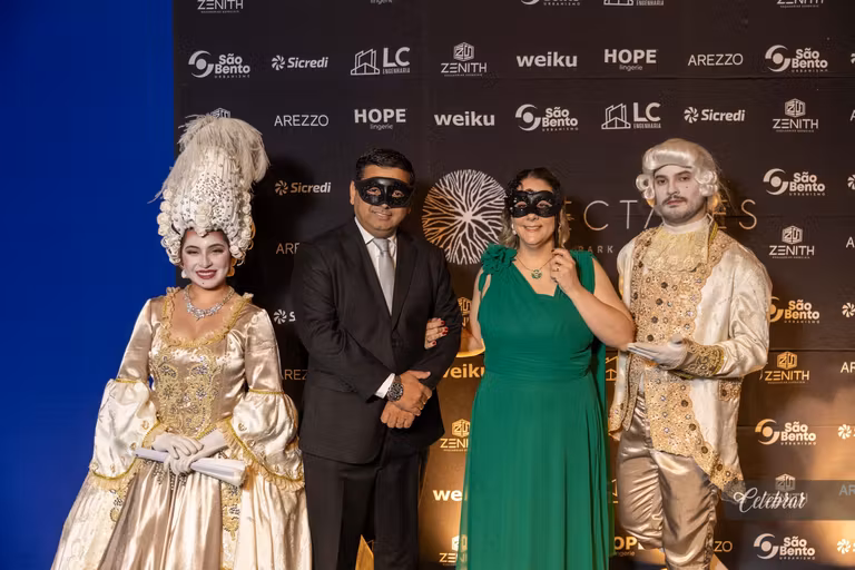 baile de Gala Hectares – Máscaras em Veneza – foto 83