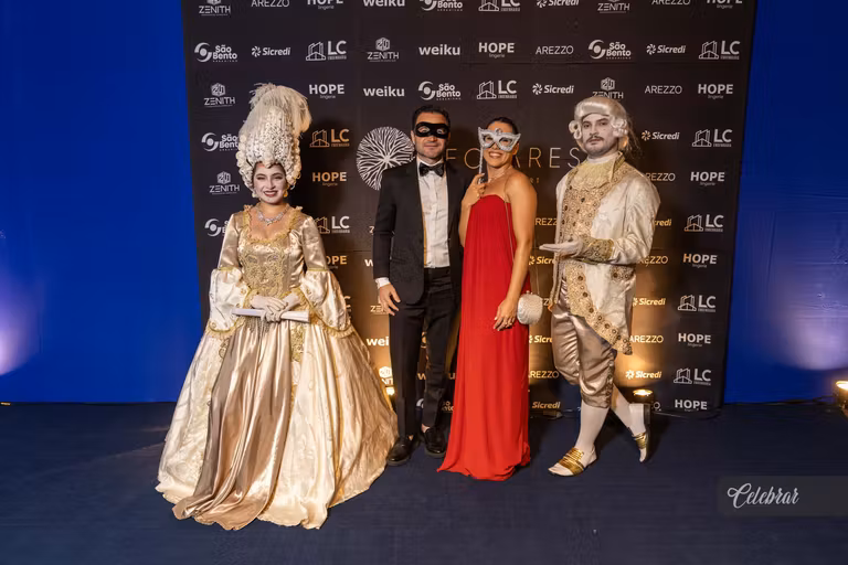 baile de Gala Hectares – Máscaras em Veneza – foto 87