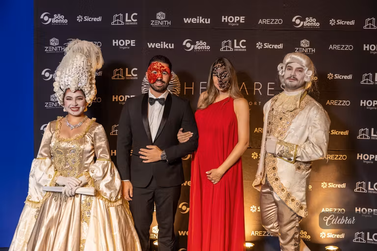 baile de Gala Hectares – Máscaras em Veneza – foto 89