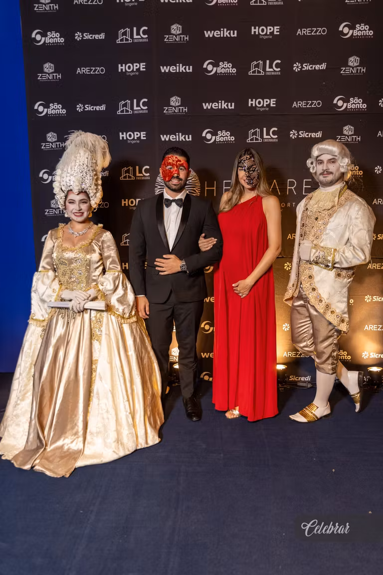 baile de Gala Hectares – Máscaras em Veneza – foto 90