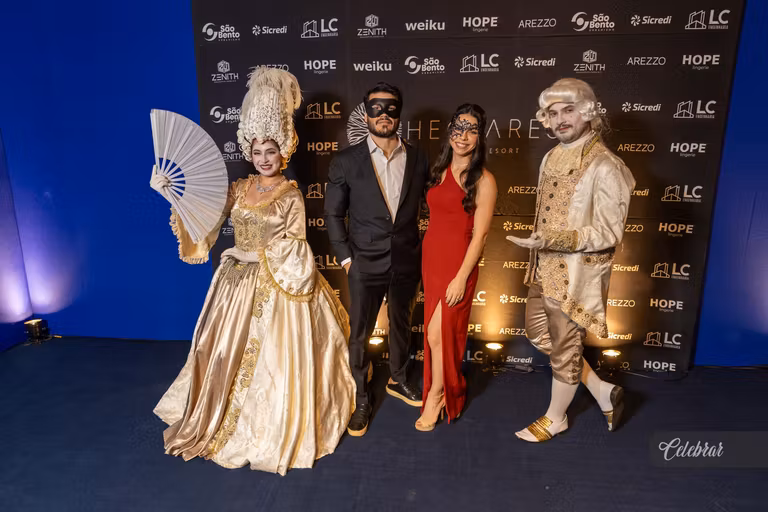 baile de Gala Hectares – Máscaras em Veneza – foto 95