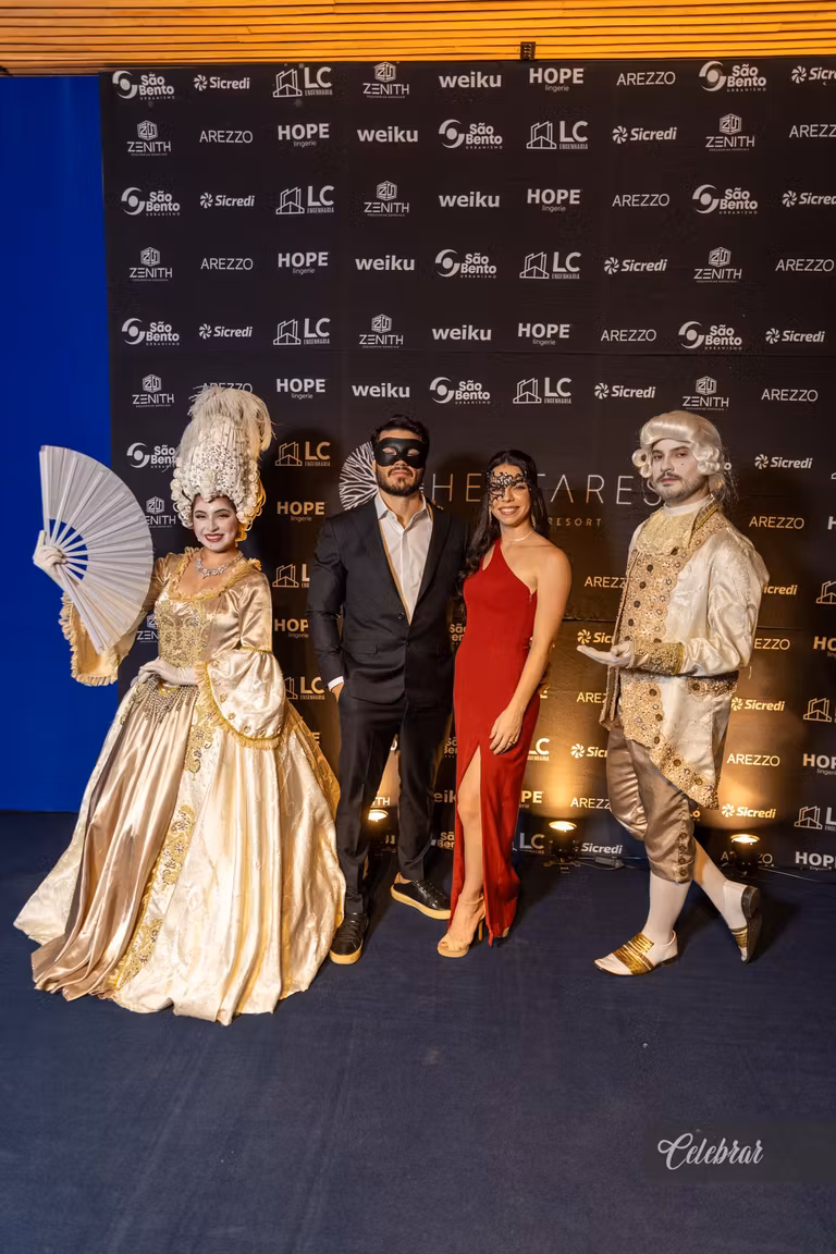 baile de Gala Hectares – Máscaras em Veneza – foto 96