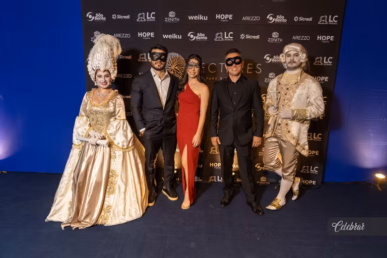 baile de Gala Hectares – Máscaras em Veneza – foto 97