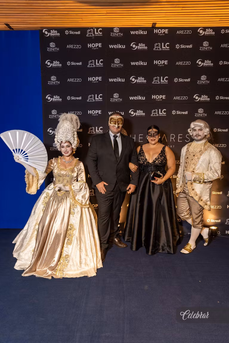 baile de Gala Hectares – Máscaras em Veneza – foto 99