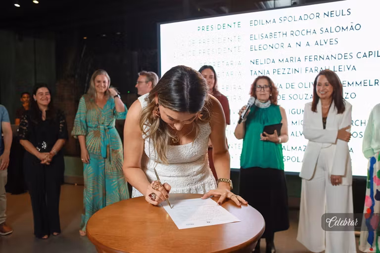 Noite de lançamento do Leilodom 2026 com assinatura de parcerias – foto 112