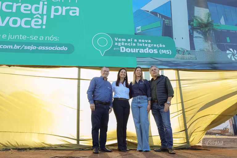 Nesta manhã , o Sicredi anuncia a construção da nova agência Integração em Dourados – foto 110