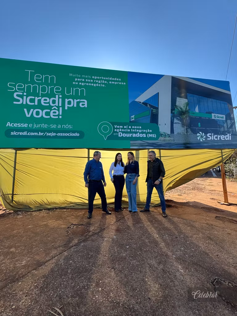 Nesta manhã , o Sicredi anuncia a construção da nova agência Integração em Dourados – foto 111