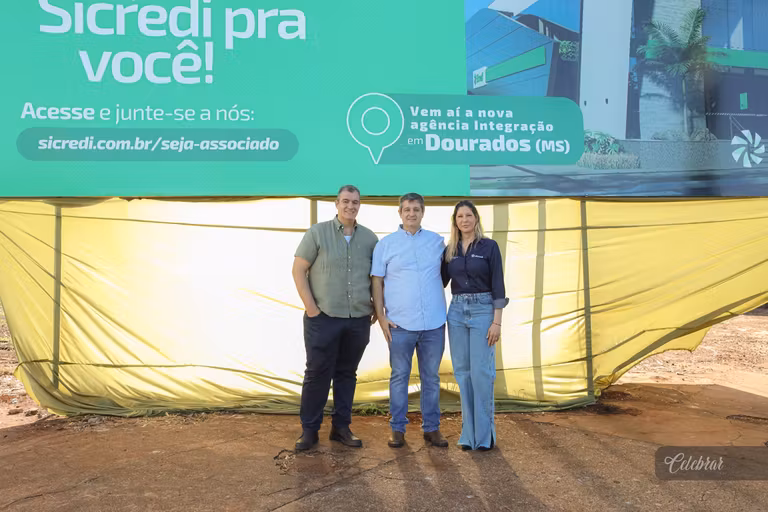 Nesta manhã , o Sicredi anuncia a construção da nova agência Integração em Dourados – foto 122